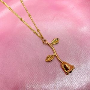 Necklace: Drifting Rose